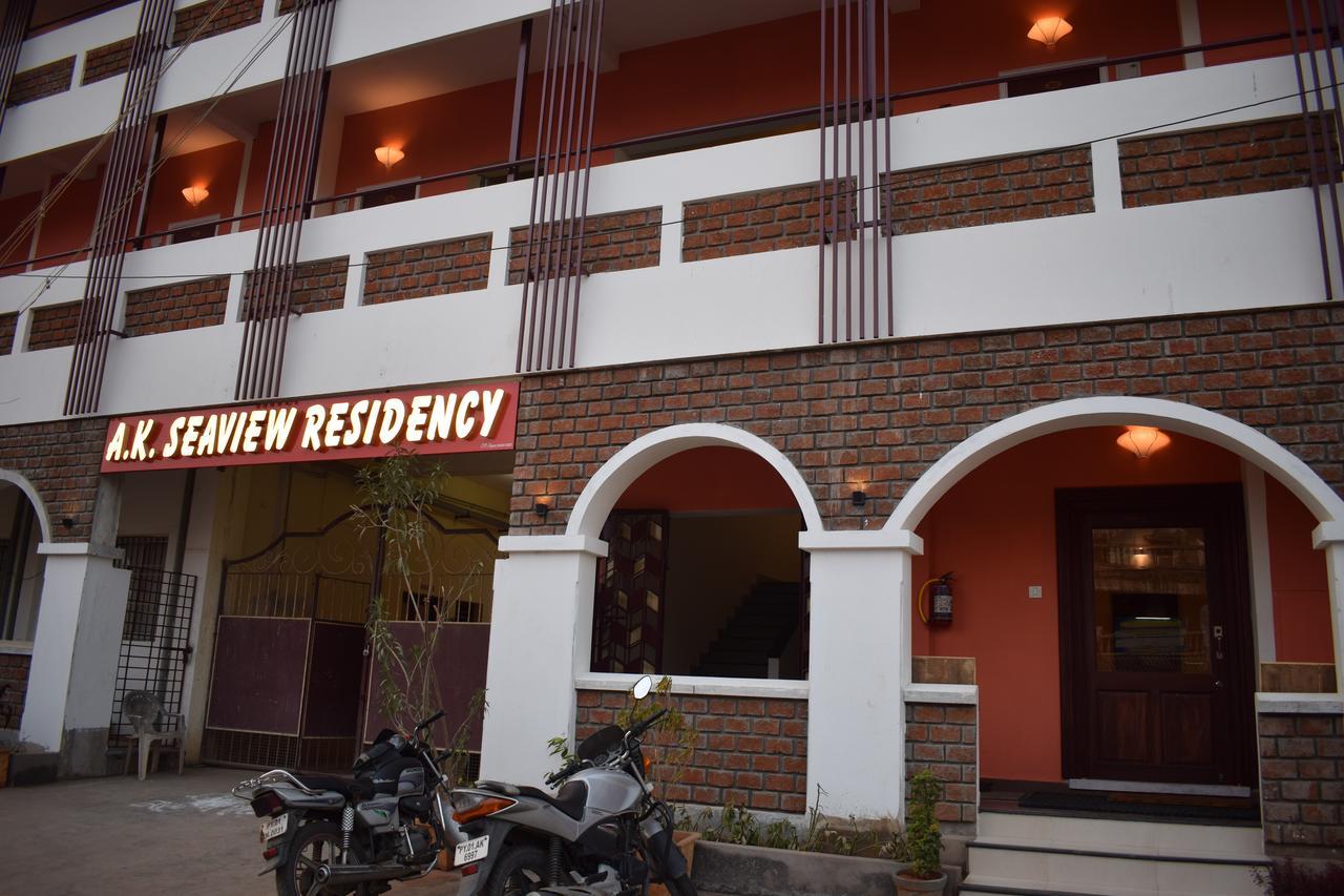 Ak Sea View Residency Hotel Pondicherry Exterior foto